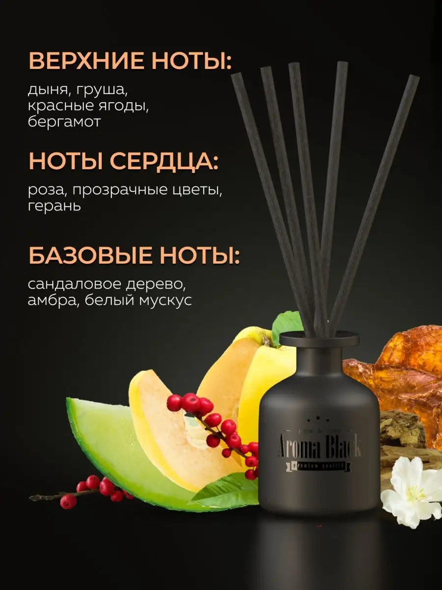 Ароматизатор парфюм для дома аромадиффузор диффузор №87 Aroma-Black  106099332 купить в интернет-магазине Wildberries